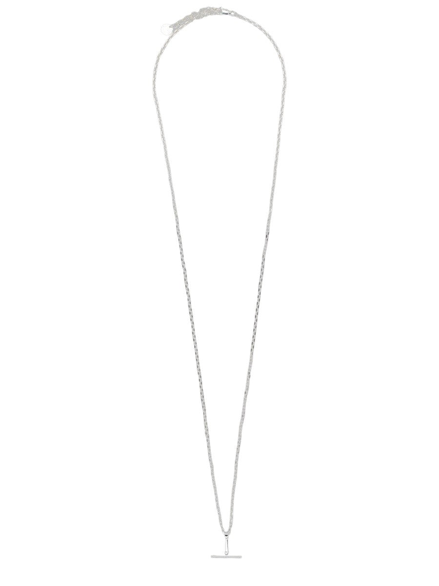 TOM FORD - Silver T-Bar Pendant Necklace tom-ford-silver-t-bar-pendant-necklace-back-jpg