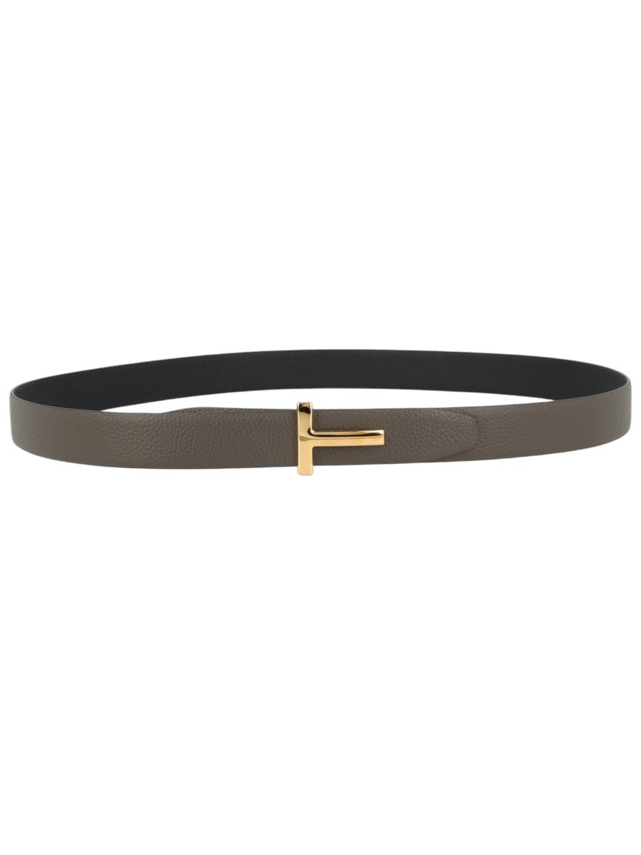 TOM FORD - T Icon Grained Leather Belt - Taupe tom-ford-t-icon-grained-leather-belt-taupe-front-gold-tone-buckle-jpg