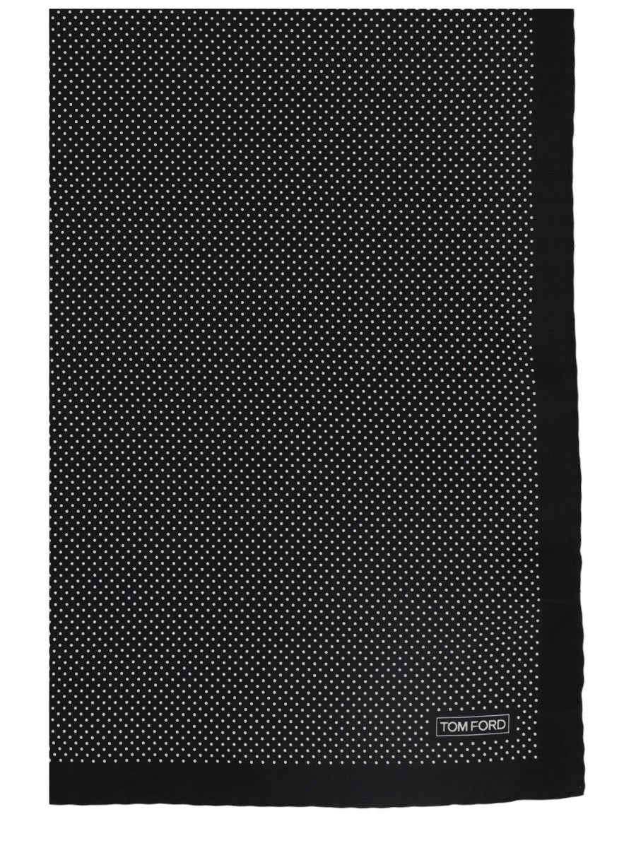 TOM FORD - Tonal Border Pocket Square - Black tom-ford-tonal-border-pocket-square-black-back-jpg