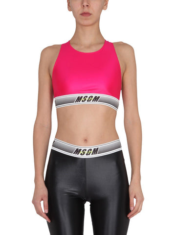msgm - TOP ACTIVEWEAR Fuchsia M