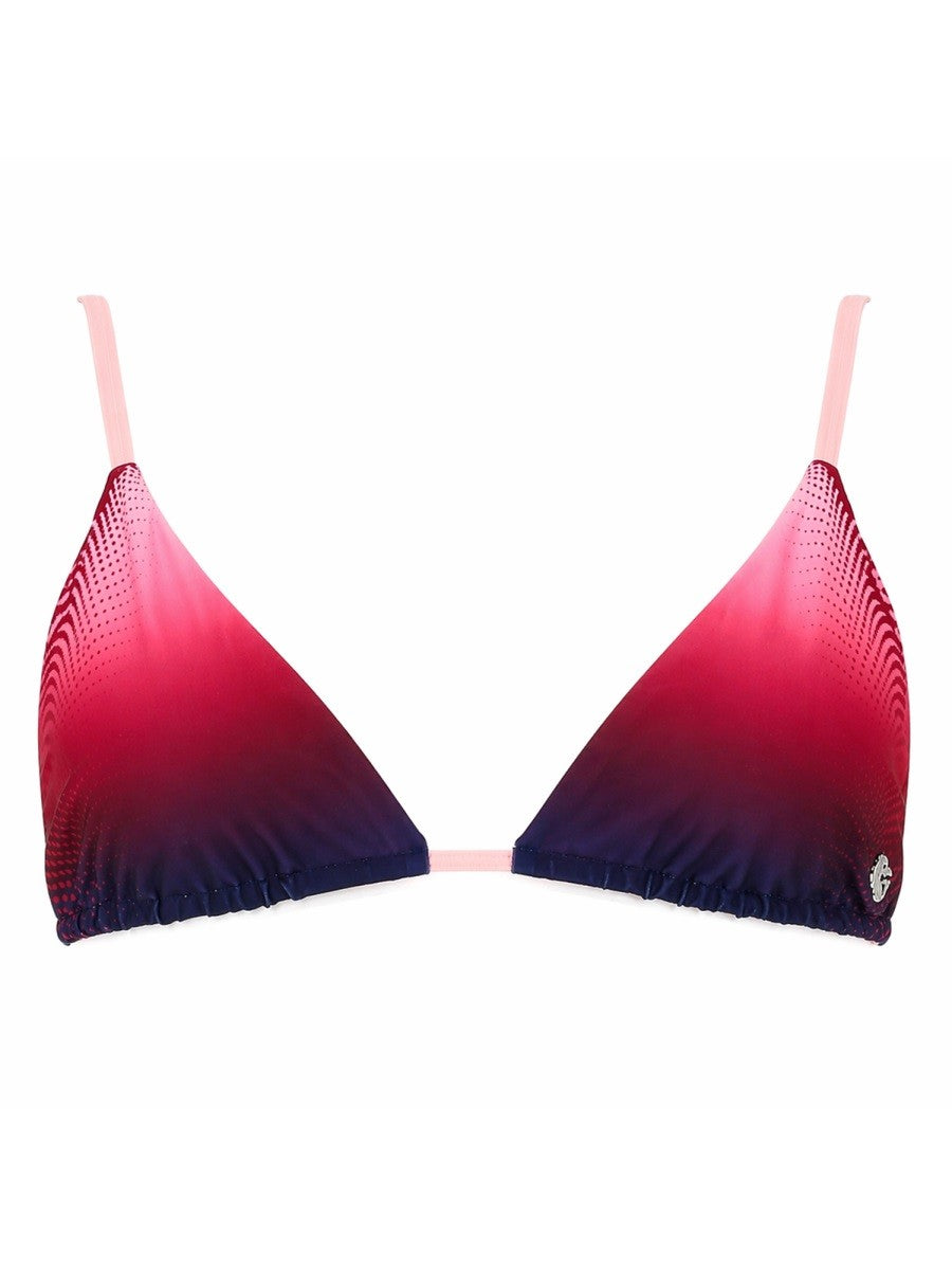 CASABLANCA - TOP BIKINI "AUBERGINE GRADIENT"