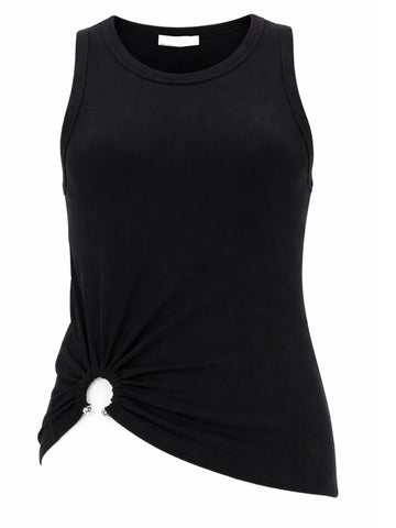 RABANNE RABANNE - TOP CON PIERCING