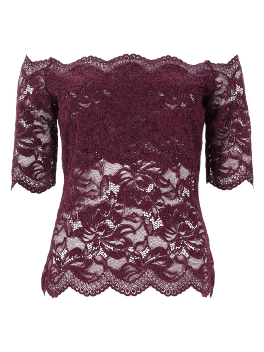 RABANNE - Off-the-shoulder Lace Top top-con-spalle-scoperte_6ba804a6-784b-4718-a1cc-533f7dfa0dca