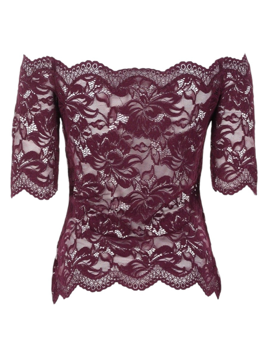 RABANNE - Off-the-shoulder Lace Top top-con-spalle-scoperte_9e276122-abf6-4003-be2b-a28cf5d7ed0f