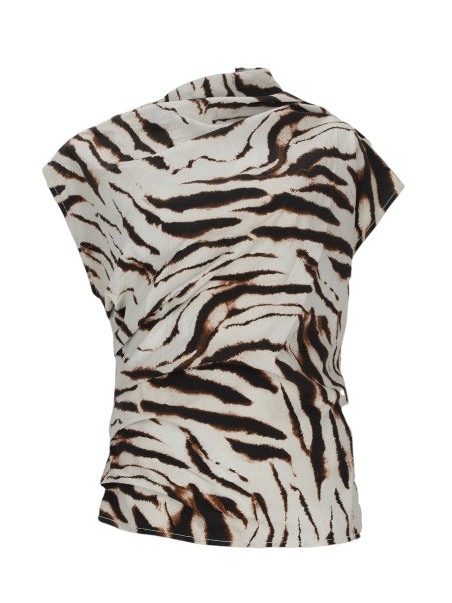 GANNI - Top with Printed Animalier Pattern top-con-stampa-animalier_ab0179e3-6e21-4f50-b374-e0375590d785