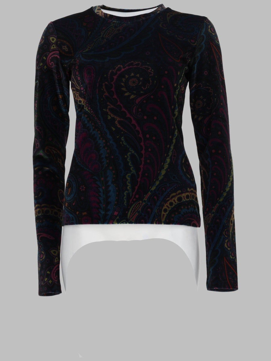 Etro Etro - TOP CON STAMPA PAISLEY
