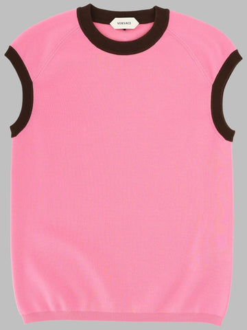 Versace Versace - TOP IN MAGLIA DI COTONE