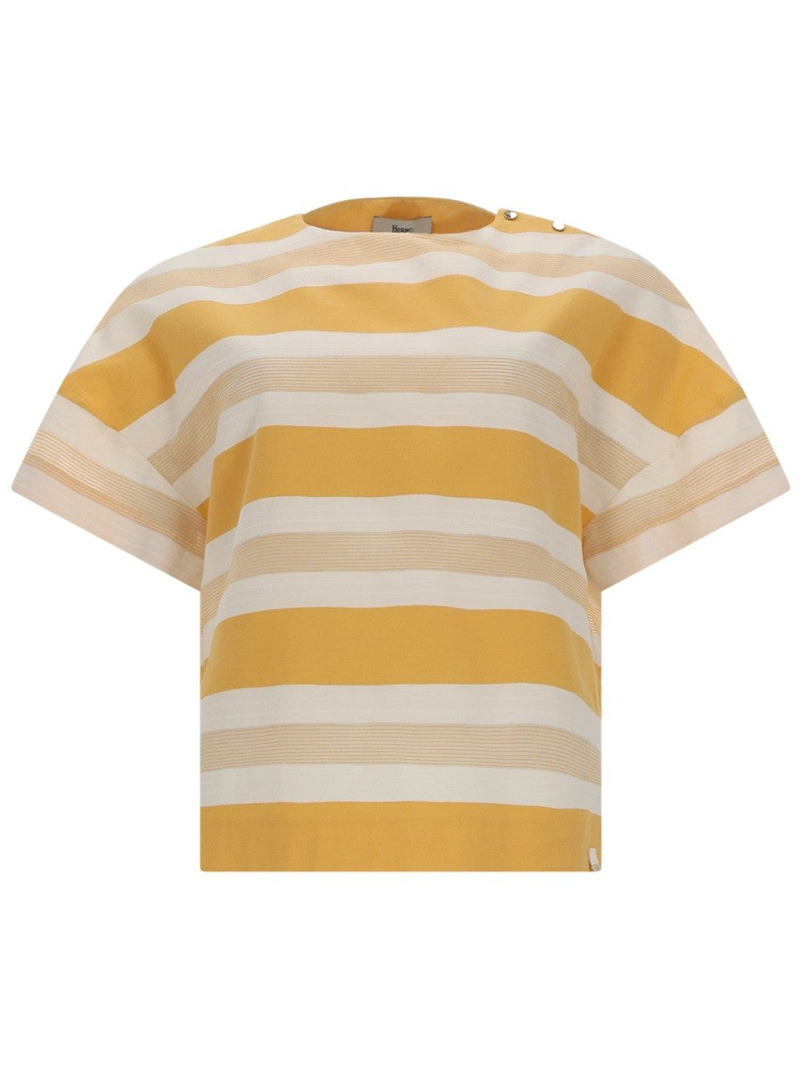Herno Herno - TOP IN MISTO COTONE