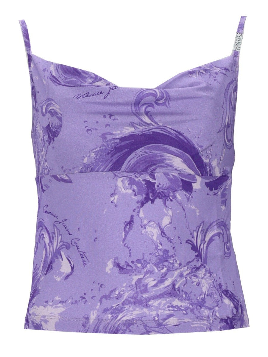 Versace Jeans Couture Versace Jeans Couture - TOP IN VISCOSA