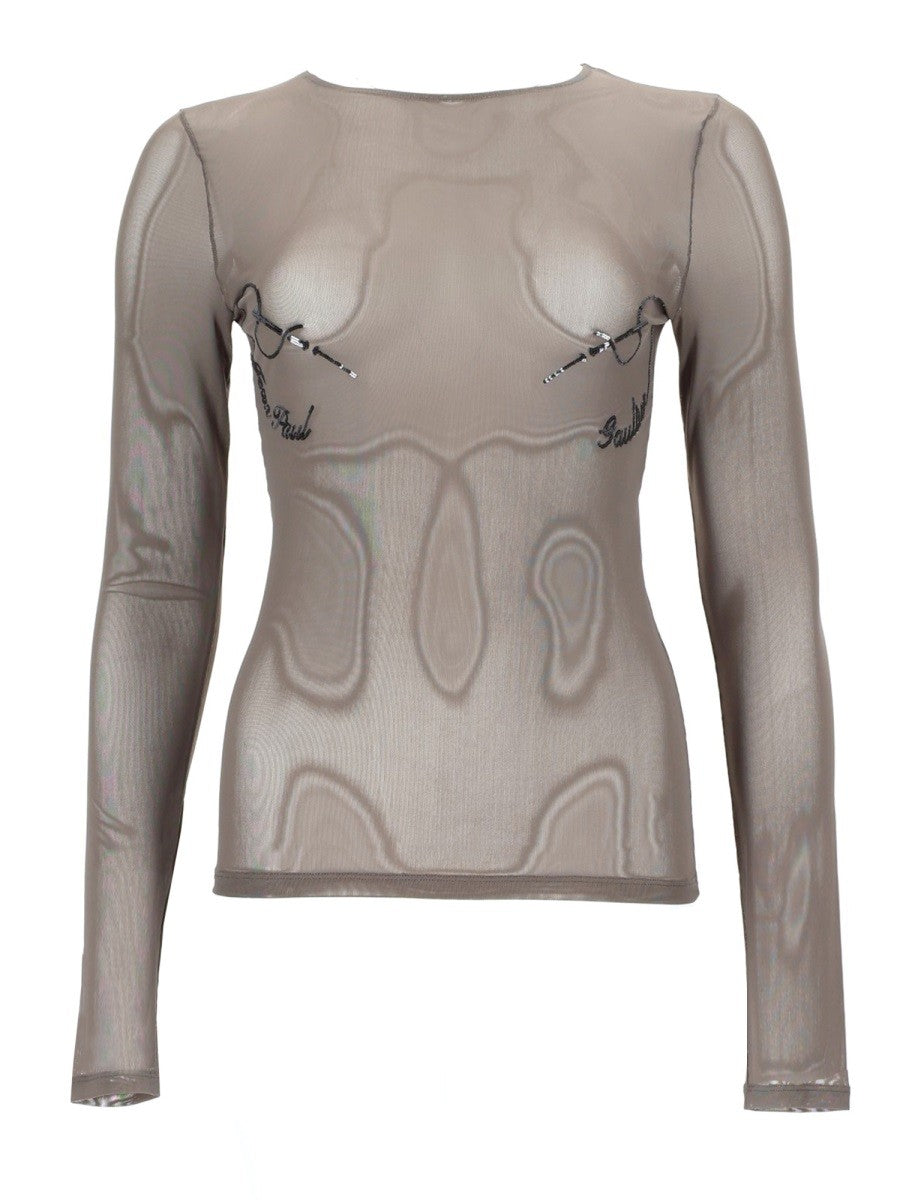 JEAN PAUL GAULTIER JEAN PAUL GAULTIER - TOP "NEEDLES JEAN PAUL GAULTIER"
