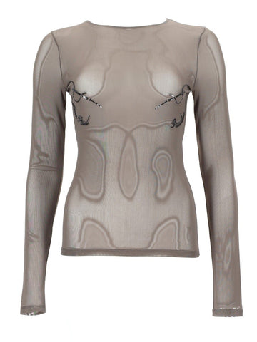 JEAN PAUL GAULTIER JEAN PAUL GAULTIER - TOP "NEEDLES JEAN PAUL GAULTIER"