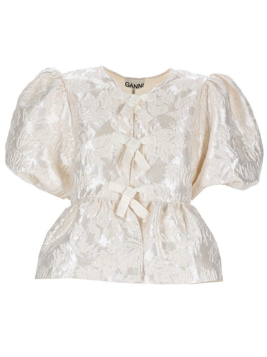 GANNI - TOP "PEPLUM" top-peplum_45fb0285-c4e1-4c64-8187-1d97aff856a1