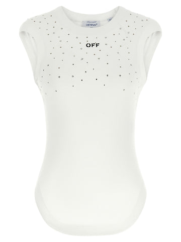Off White - Top Swarowski