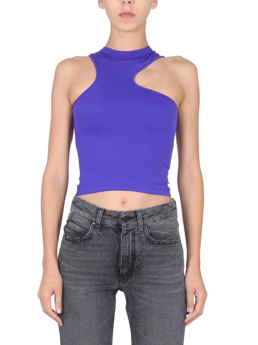 Off White - TOP WITH EMBOSSED LOGO top-with-embossed-logo_b003392a-65d0-454a-bbea-ae70cc3fa690