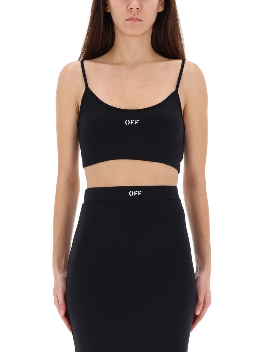 Off White - TOP WITH THIN STRAPS top-with-thin-straps_6050469c-9c46-4a28-9290-c3432f378ed8