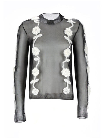 GANNI - TOPS IN MESH tops-in-mesh