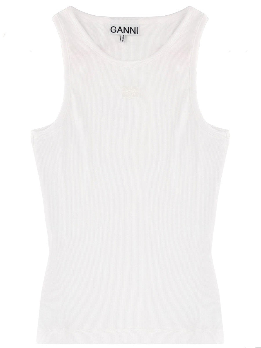 GANNI - TOPS WITH LOGO tops-with-logo_35a9c179-1b33-4393-bade-62705badaa12