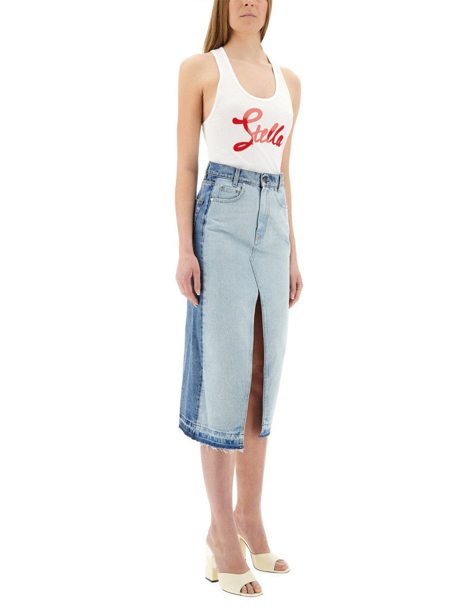 stella mccartney stella mccartney - TOPS WITH LOGO