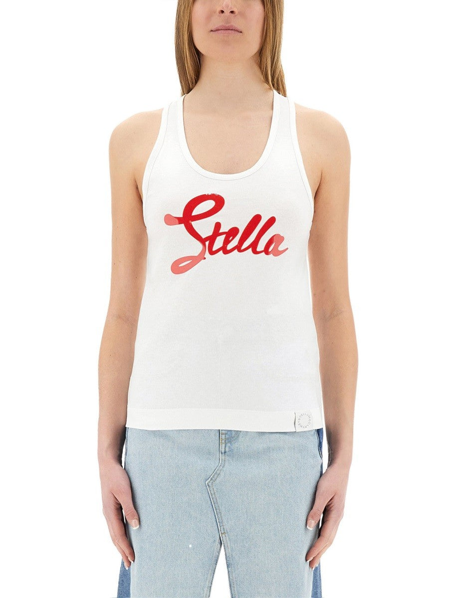 stella mccartney stella mccartney - TOPS WITH LOGO