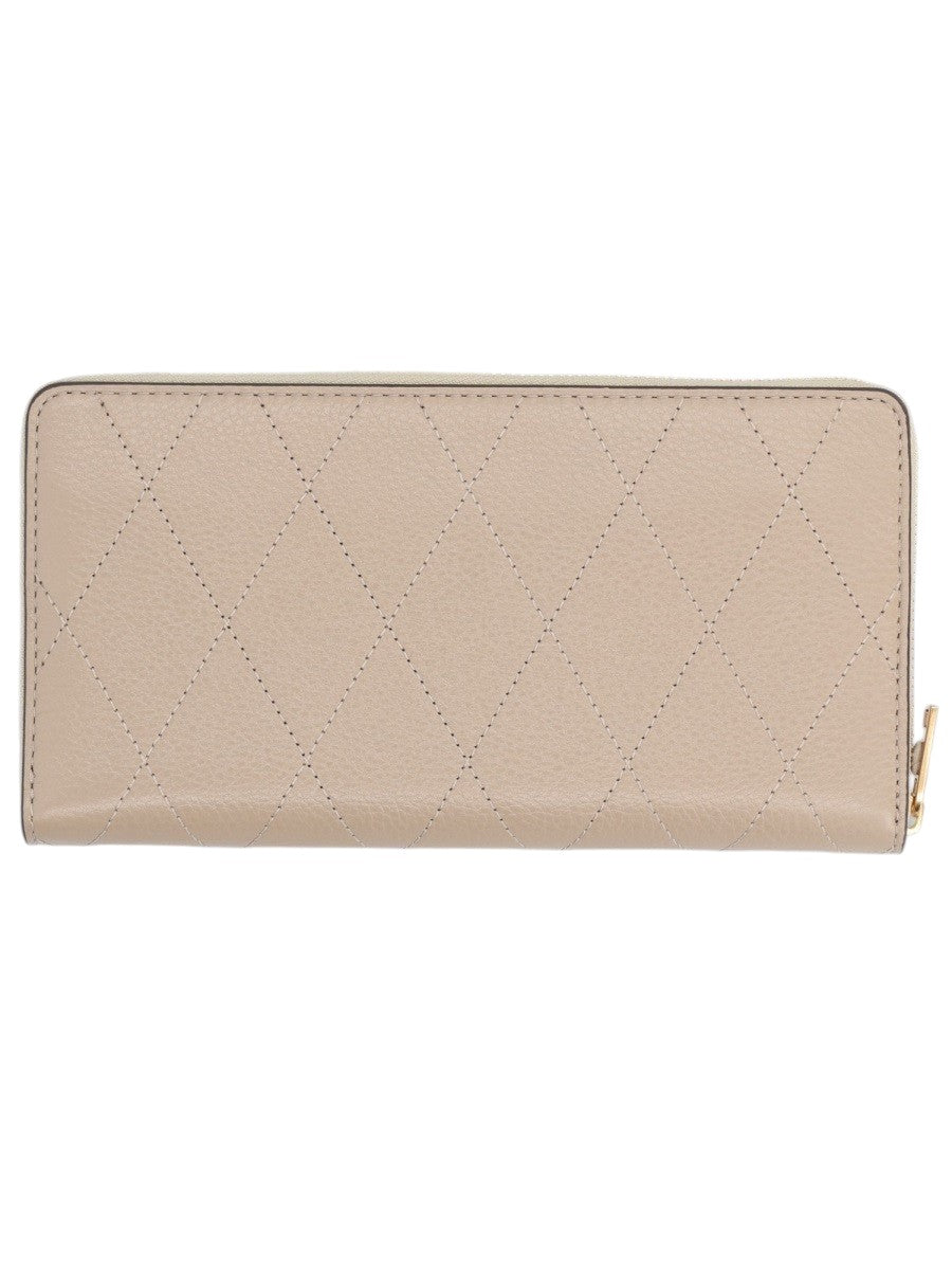Tory Burch - Charlie Quilted Continental Wallet - Beige tory-burch-charlie-quilted-continental-wallet-taupe-back-jpg
