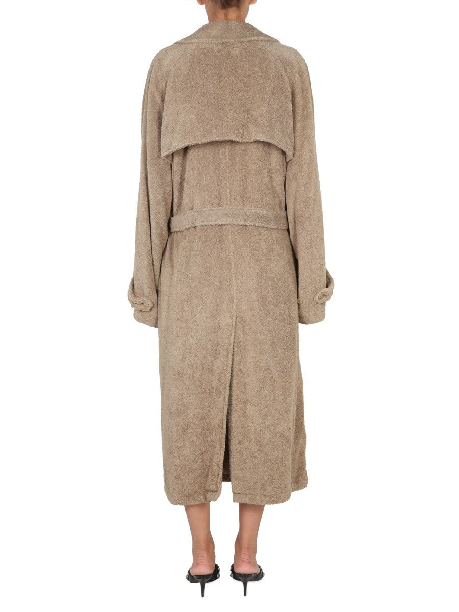 TOWEL TRENCH COAT