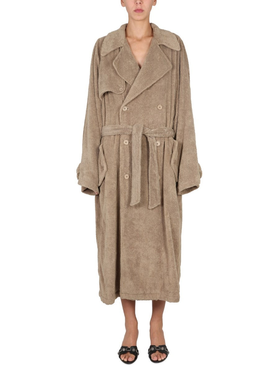 TOWEL TRENCH COAT