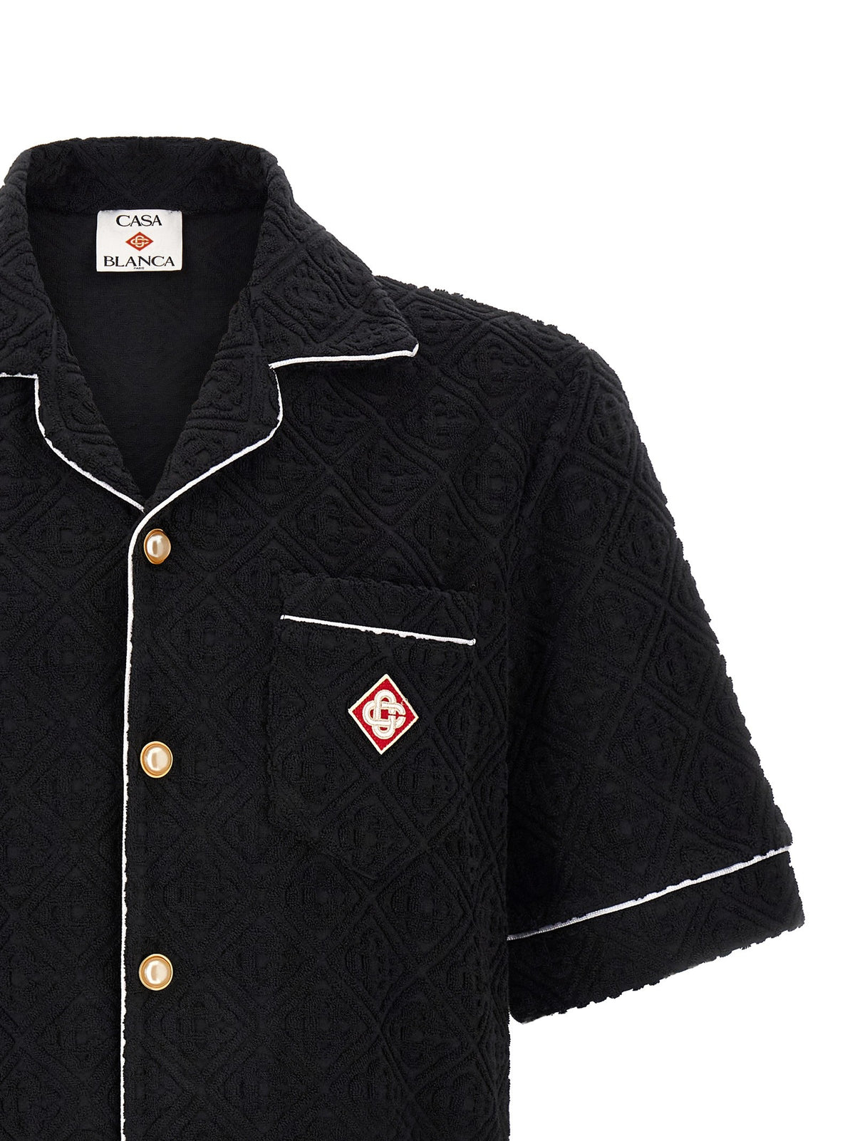 CASABLANCA - 'Toweling Monogram' shirt