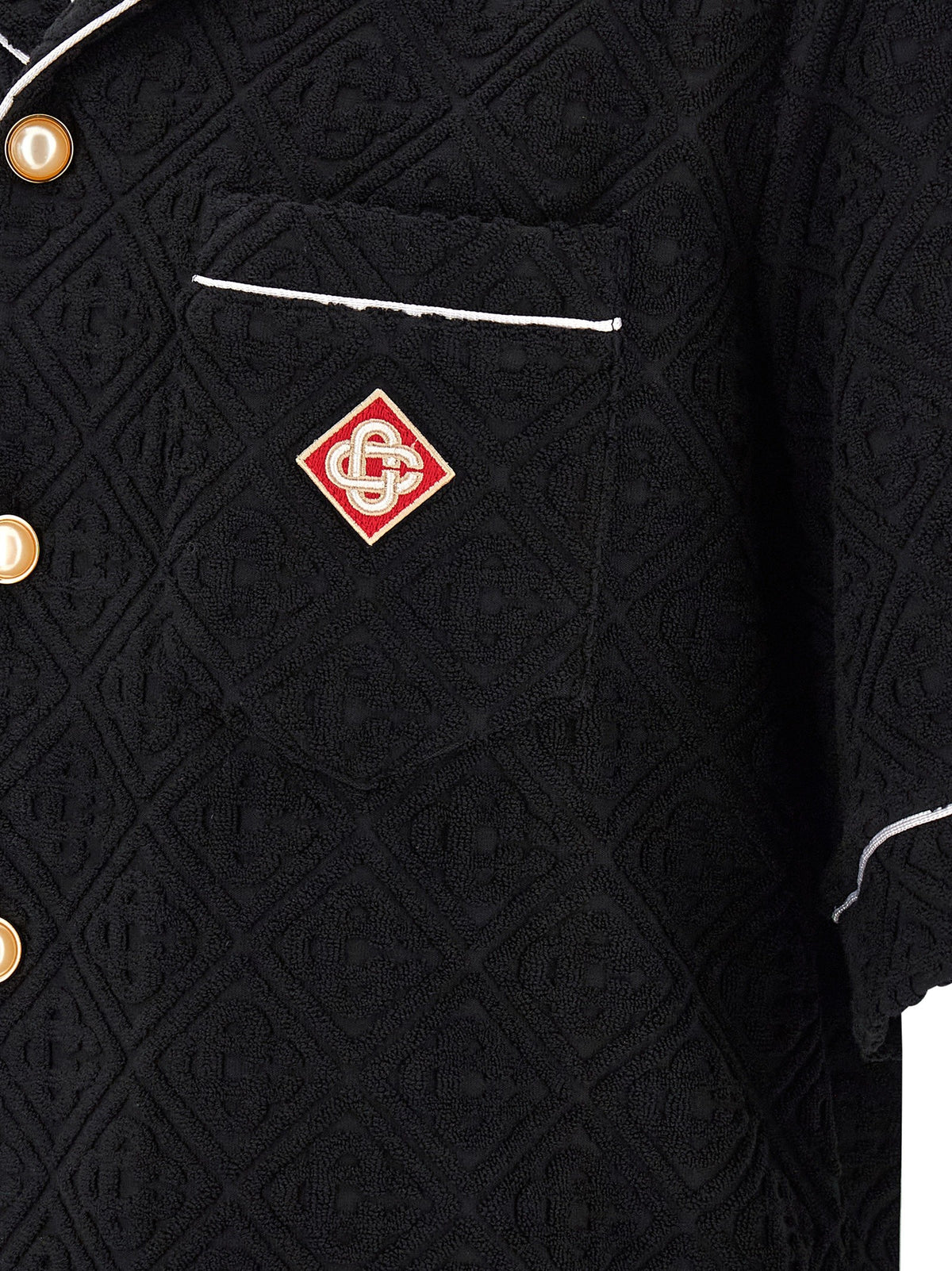 CASABLANCA - 'Toweling Monogram' shirt