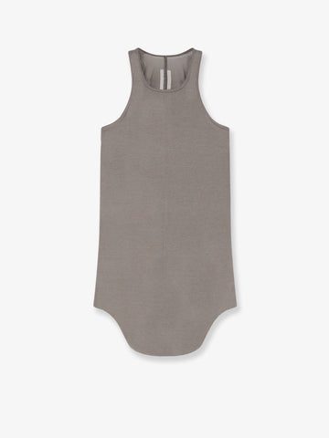 RICK OWENS - Tower cotton and silk blend tank top