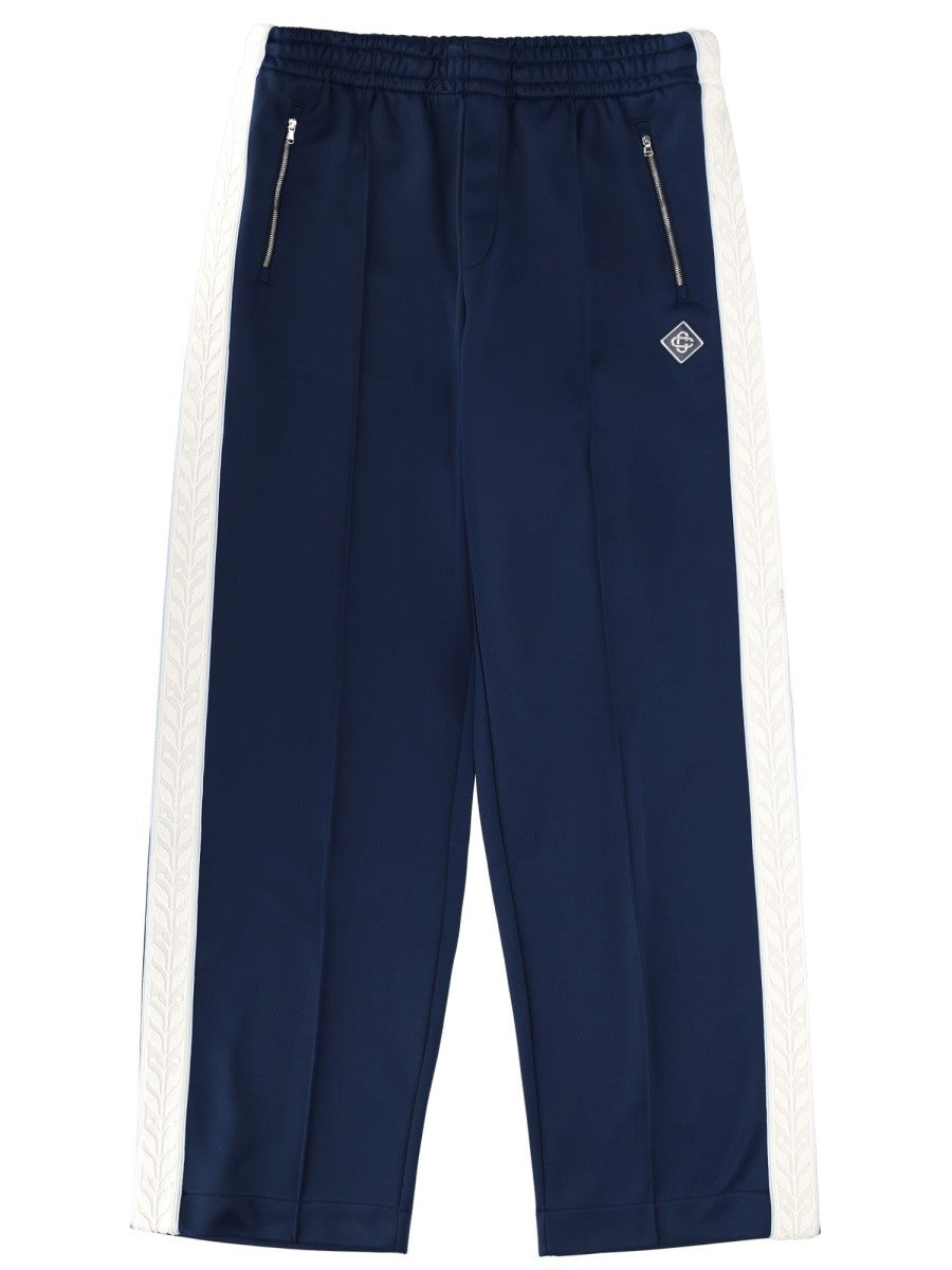 CASABLANCA - TRACK PANTS WITH LOGO