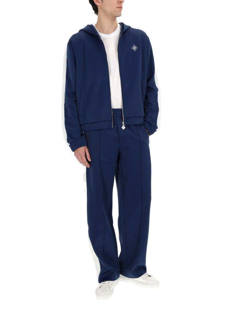 CASABLANCA - TRACK PANTS WITH LOGO