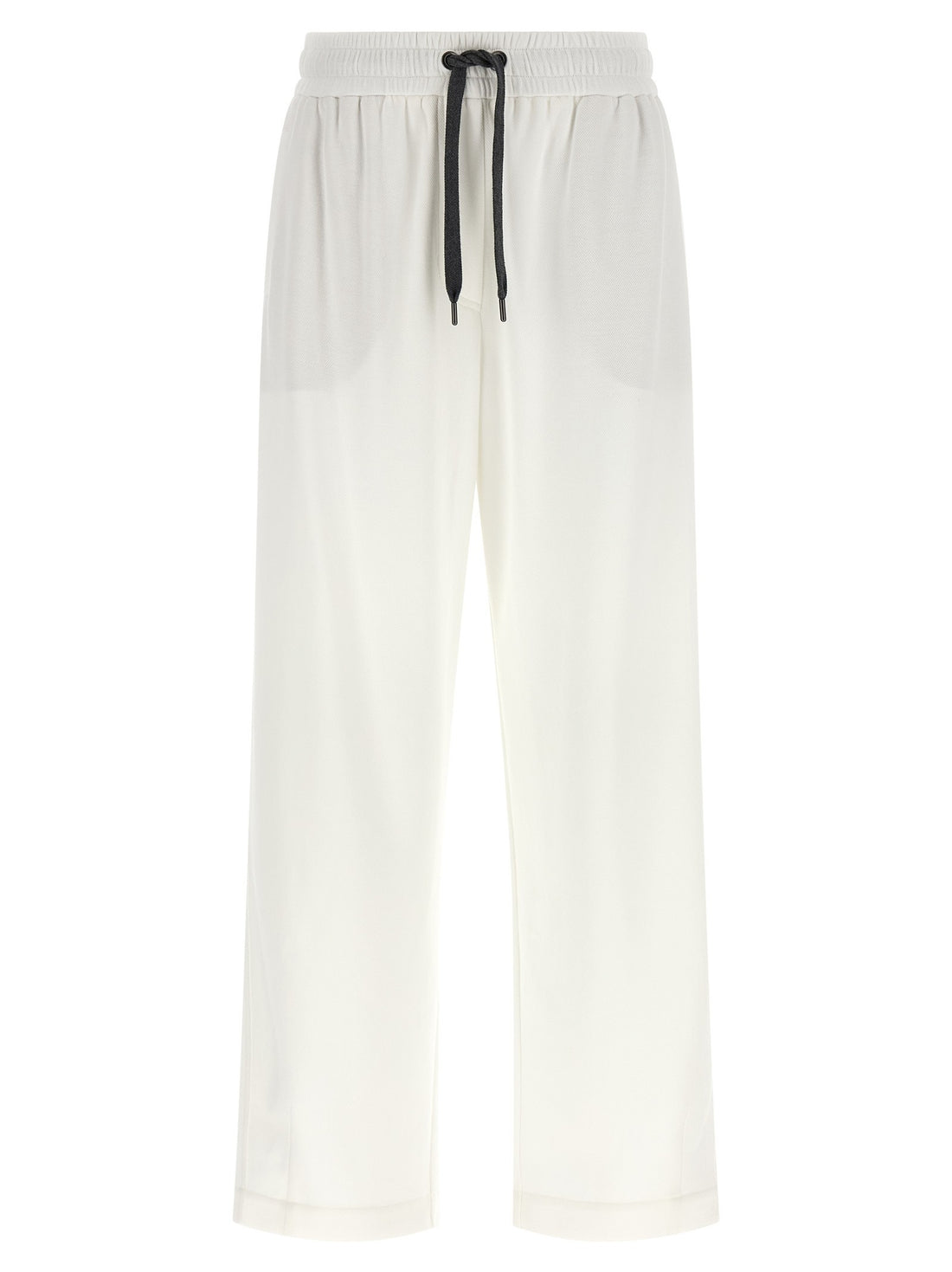 Brunello Cucinelli - 'Track' pants White