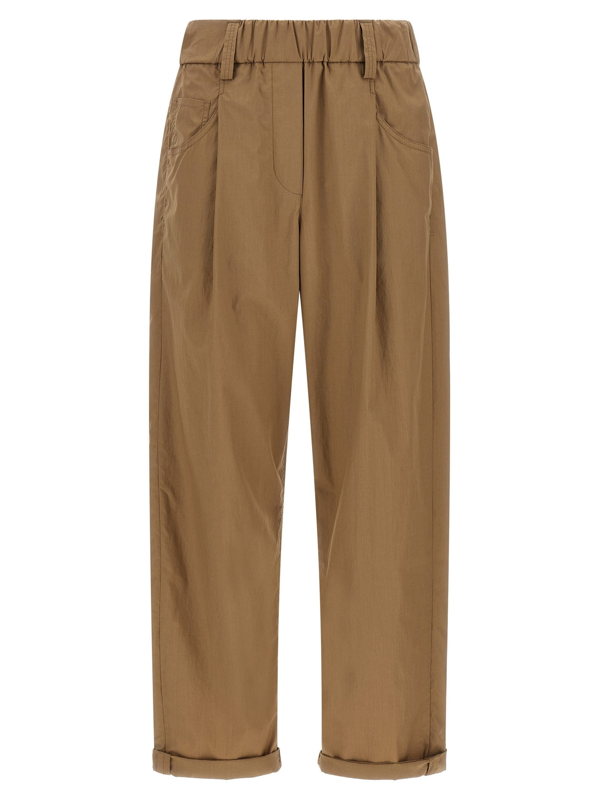 Brunello Cucinelli - 'Track' poplin pants
