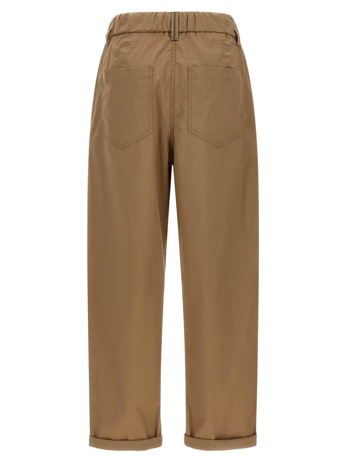 Brunello Cucinelli - 'Track' poplin pants