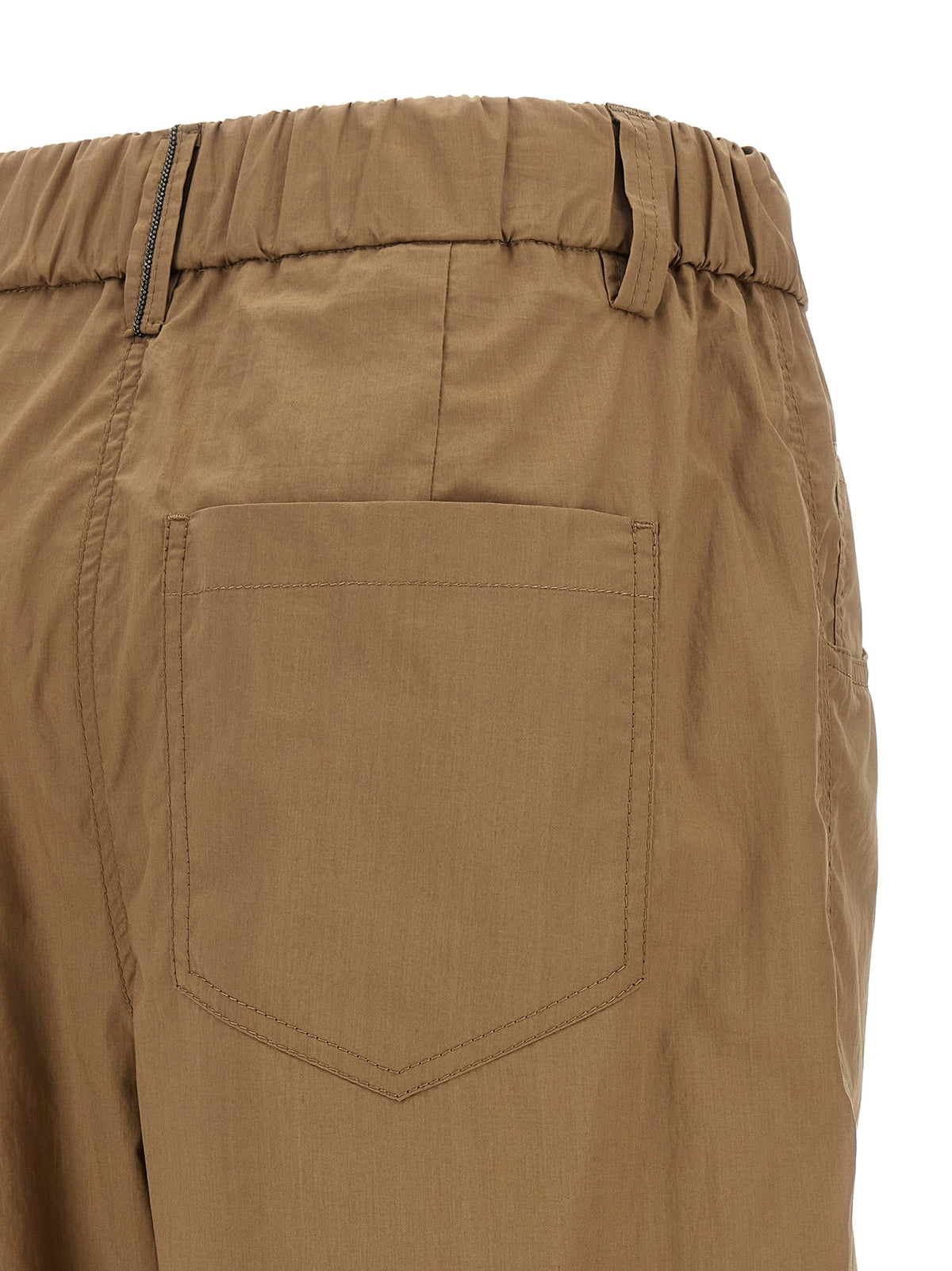 Brunello Cucinelli - 'Track' poplin pants