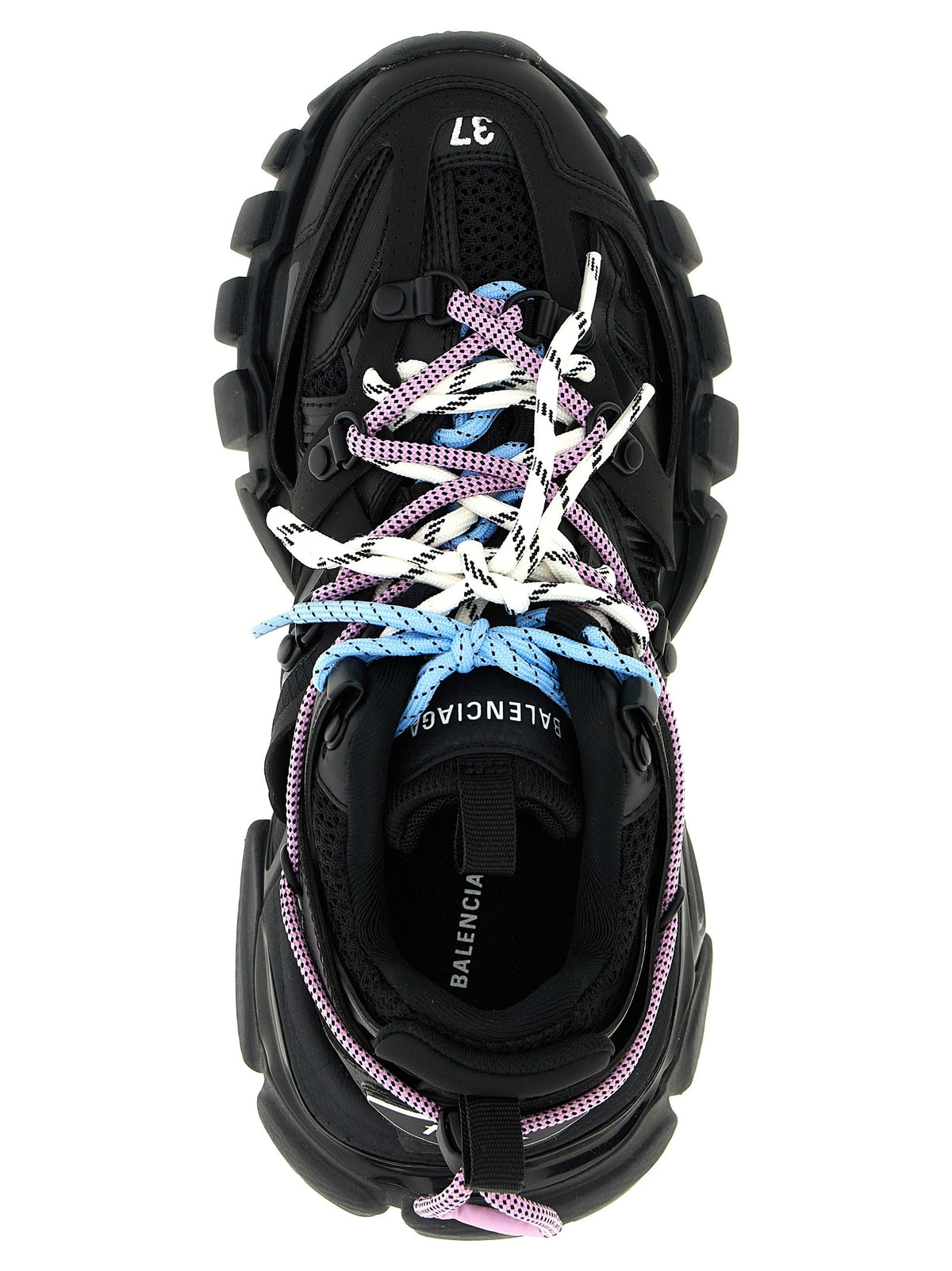 Balenciaga - Mesh Track sneakers with double laces