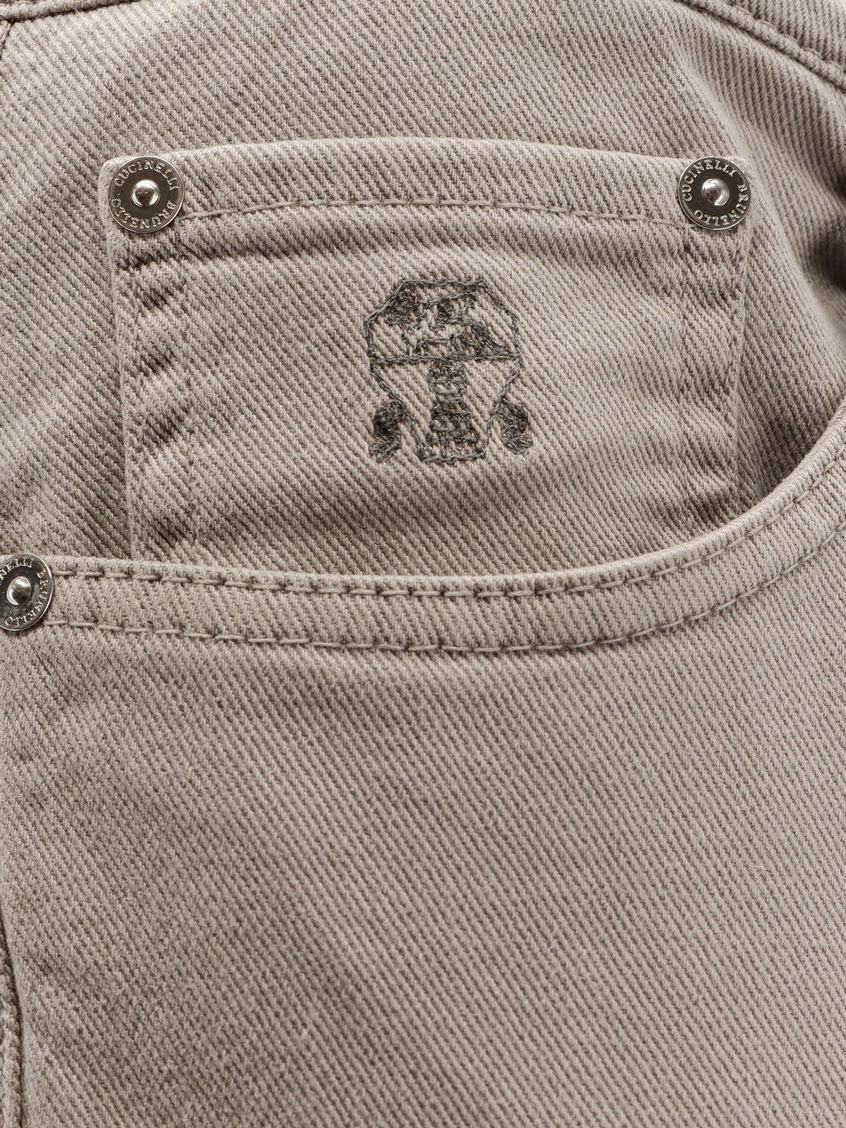 Traditional Fit cotton trousers