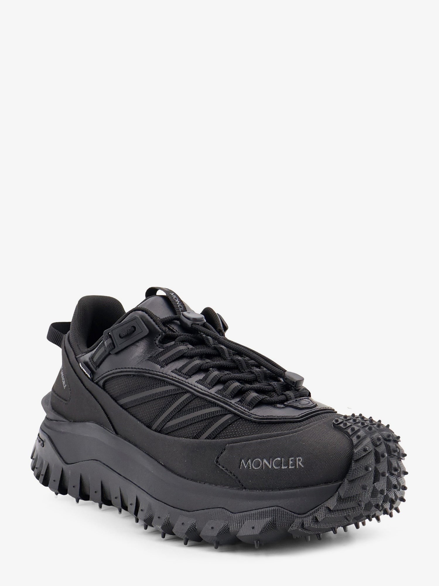 Moncler - Trailgrip GTX nylon and leather sneakers with Gore-Tex inserts