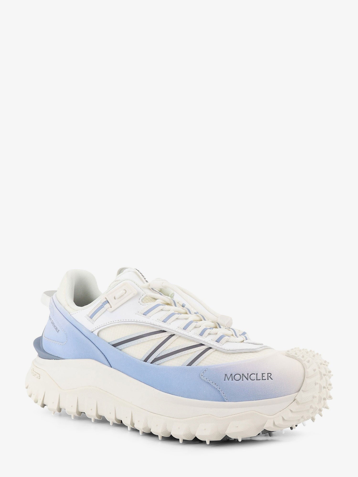 Moncler - Trailgrip sneakers in technical fabric and mesh with side lettering logo