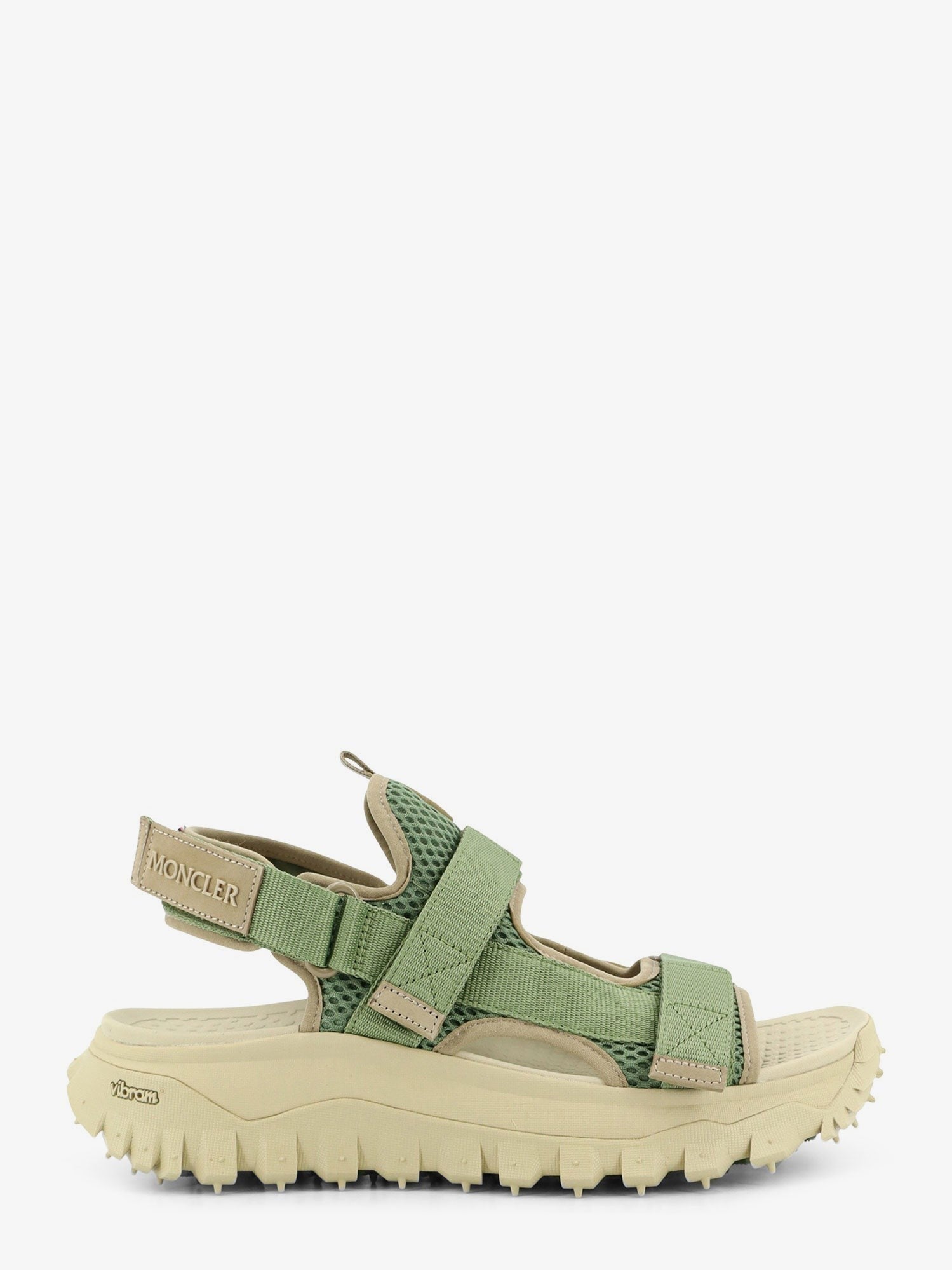 Moncler Trailgrip Vela Cordura mesh and rubber sandals