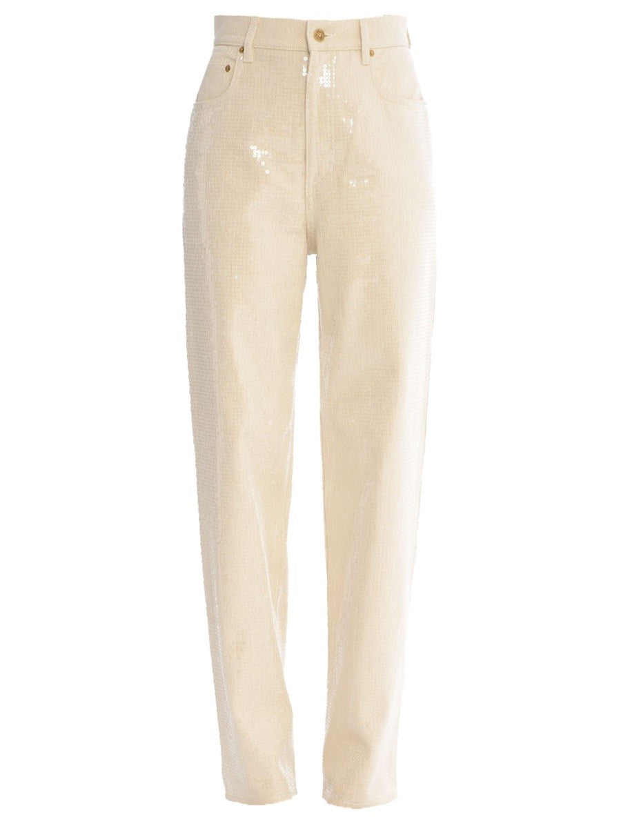 Golden Goose - "KIM" PANTS WITH SEQUINS transparent-all-over-sequins-jeans_109d083f-f28f-4c48-a1d3-64e293e05ab8