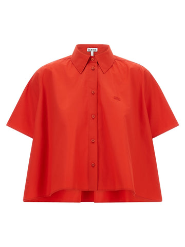LOEWE - Trapeze shirt Red