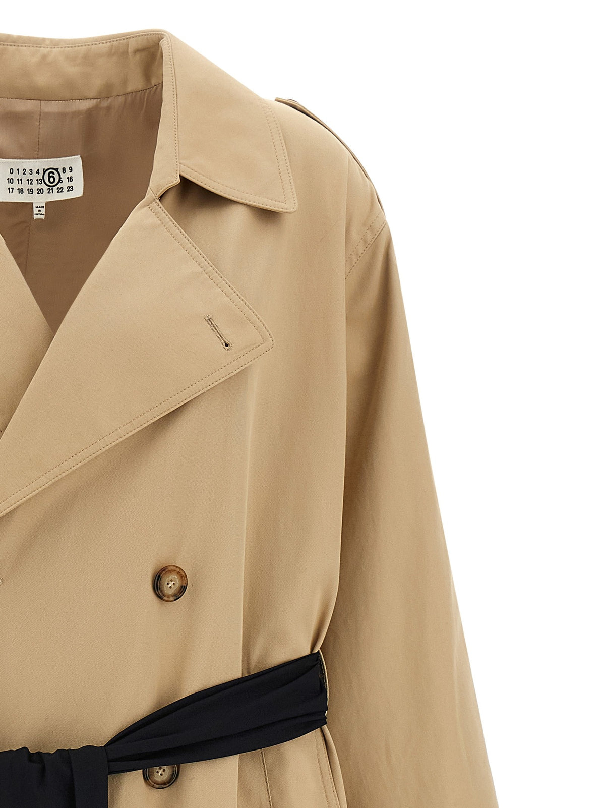 MM6 MAISON MARGIELA - Trench coat with gloves