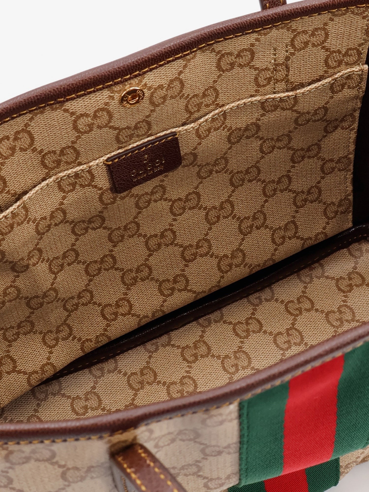Gucci Gucci - Tribeca GG fabric shopping bag