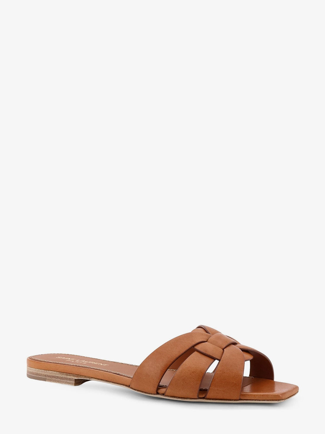 Tribute 05 Flat leather sandals