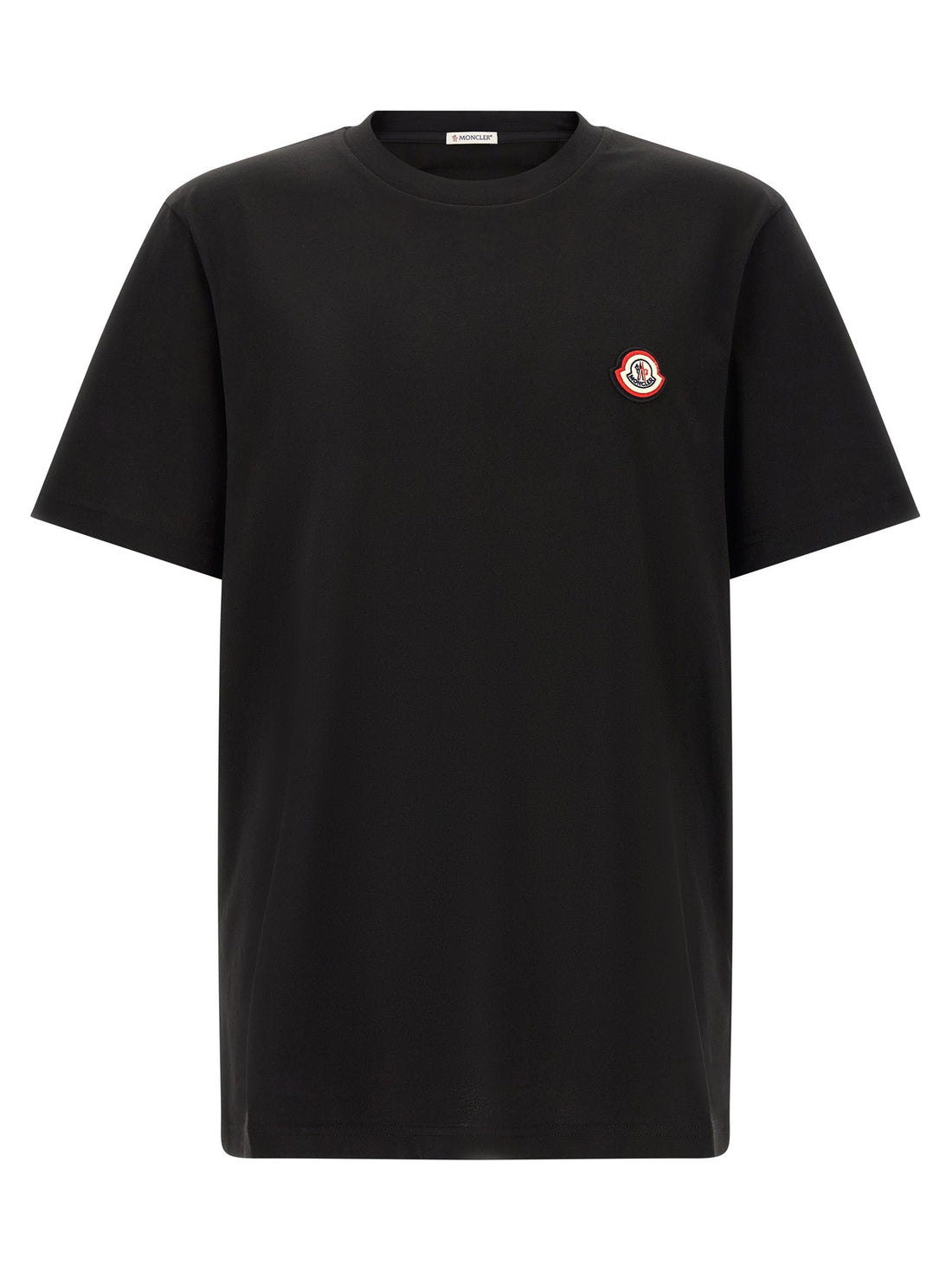 Moncler - Tricolor logo t-shirt Black