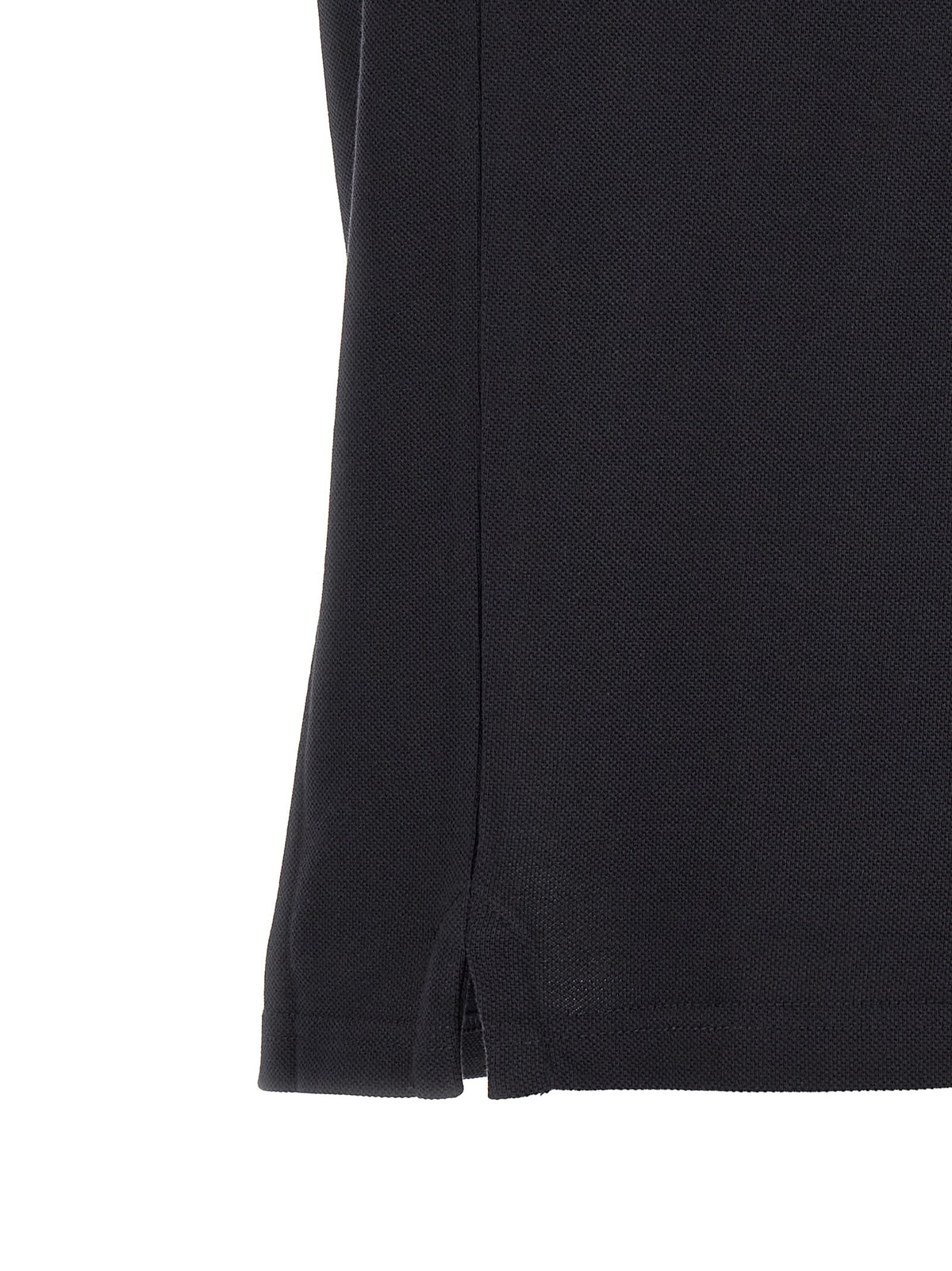 Moncler - Tricolor trim polo shirt