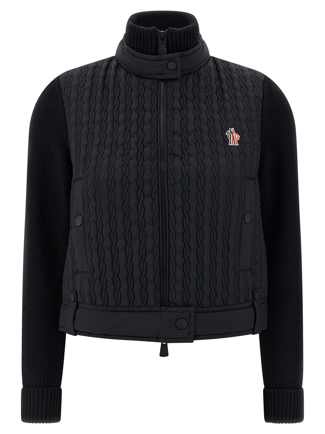MONCLER GRENOBLE - 'Tricot' cardigan Black L