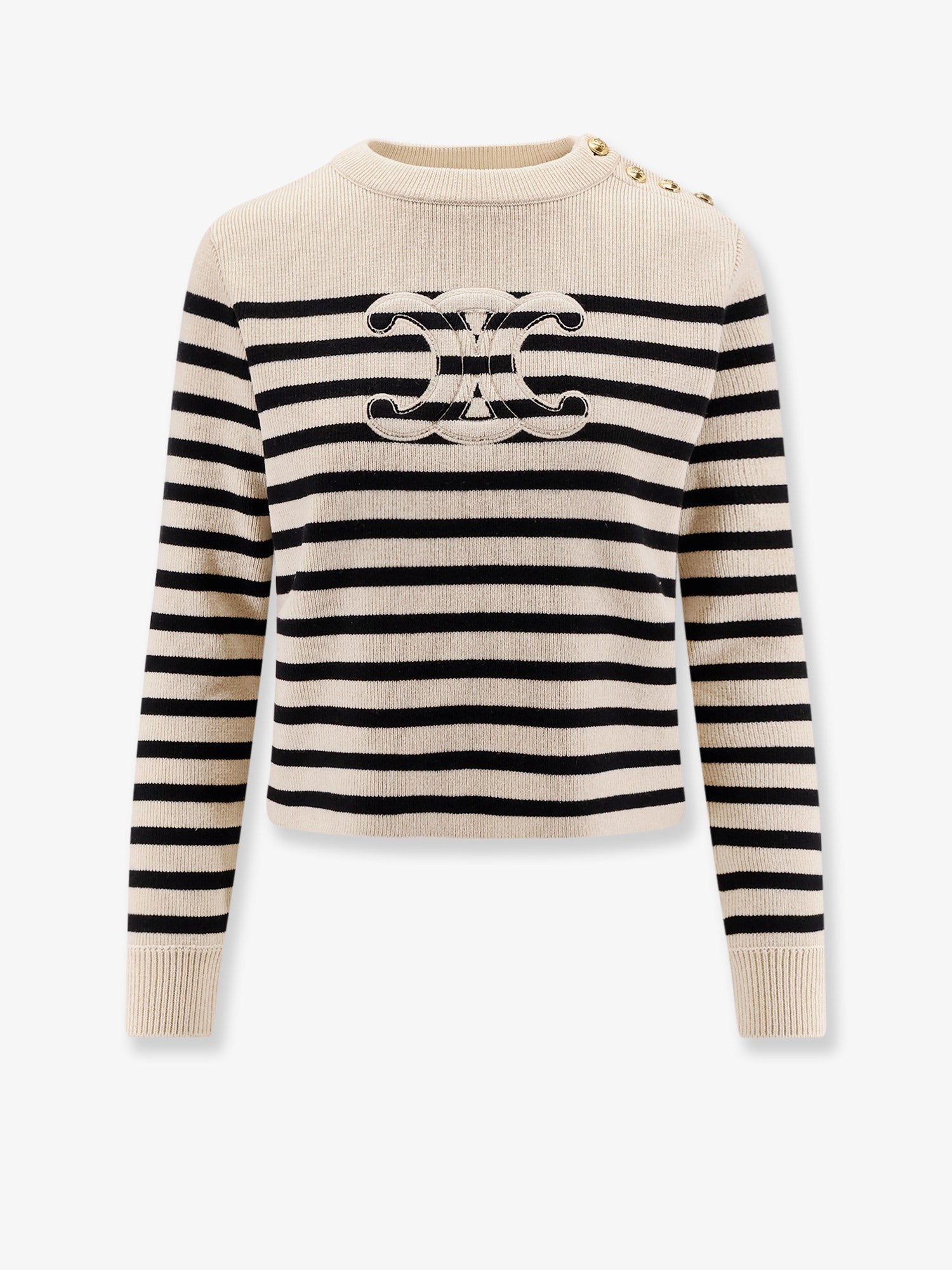 Triomphe cashmere and wool sweater