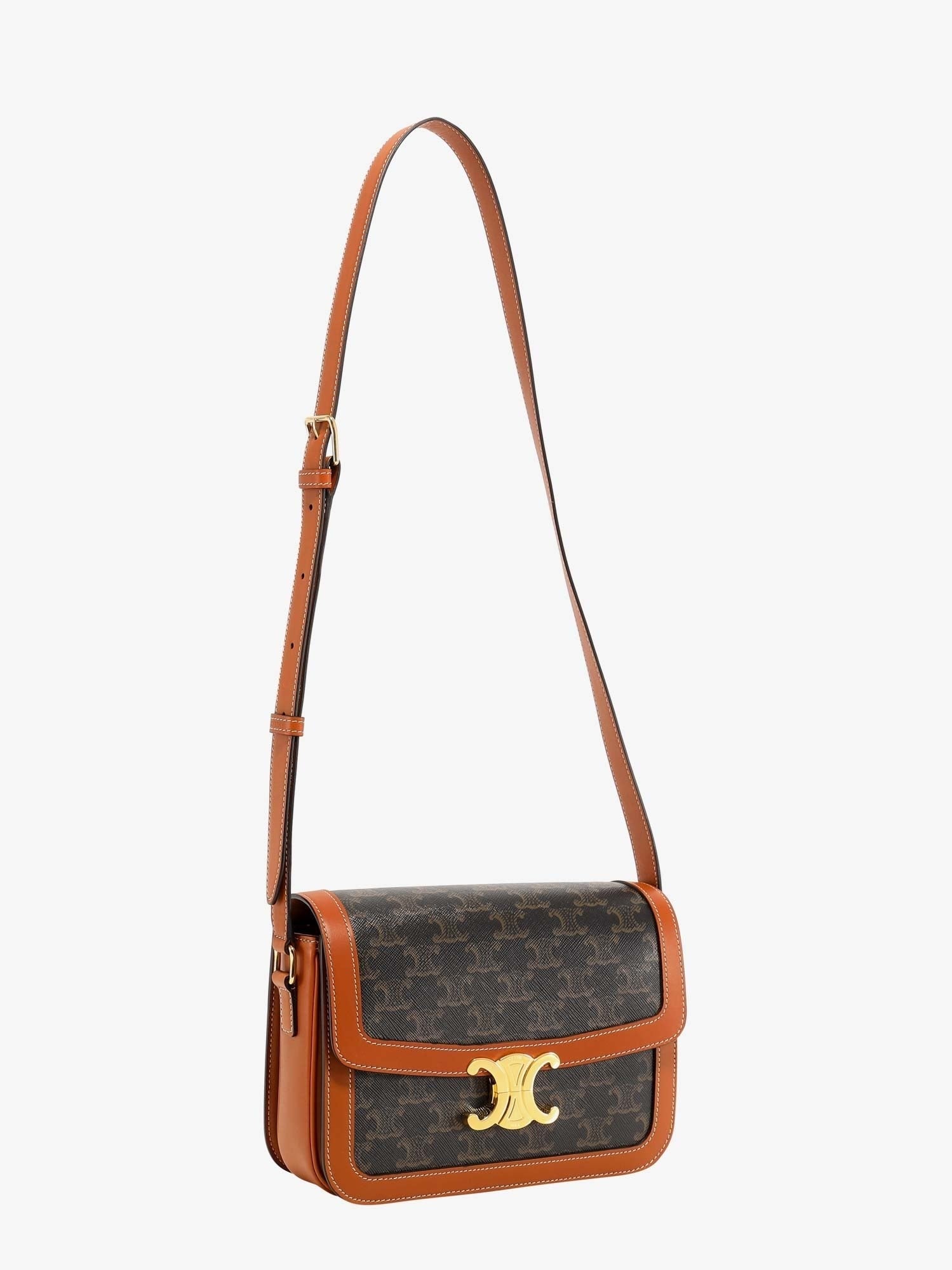 Triomphe Classic coated canvas crossbody bag